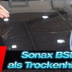 Sonax BSD als drooghulp