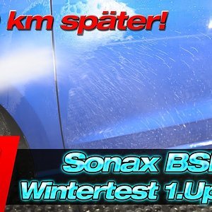 Sonax Brilliant Shine Detailer Wintertest na 1 week
